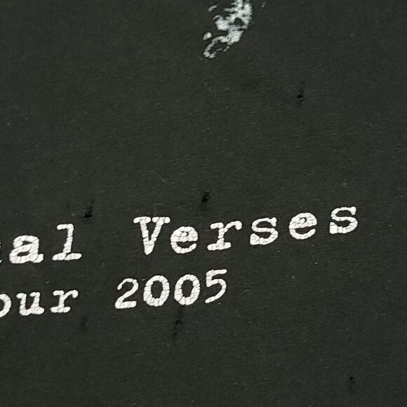 Slipknot SS Black Unisex Tee "Subliminal Verses World Tour 2005" - Size Medium - Picture 8 of 8